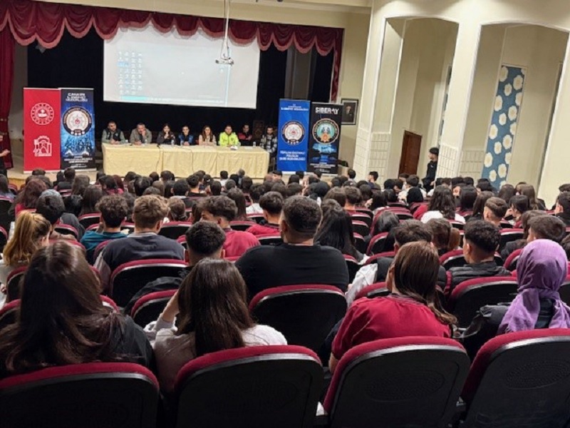 18.04.2025 Şehit Hasan Gülhan Cumhuriyet Anadolu Lisesi ziyareti.